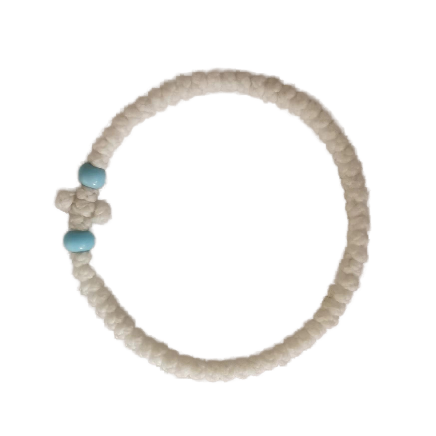 Komboskini bracelet prayer ropes Direct manufacturing from source factory Large stock supply ， Greek Prayer Rope Bracelet, gray Cross Prayer Rope Komboskini With Blue Beads