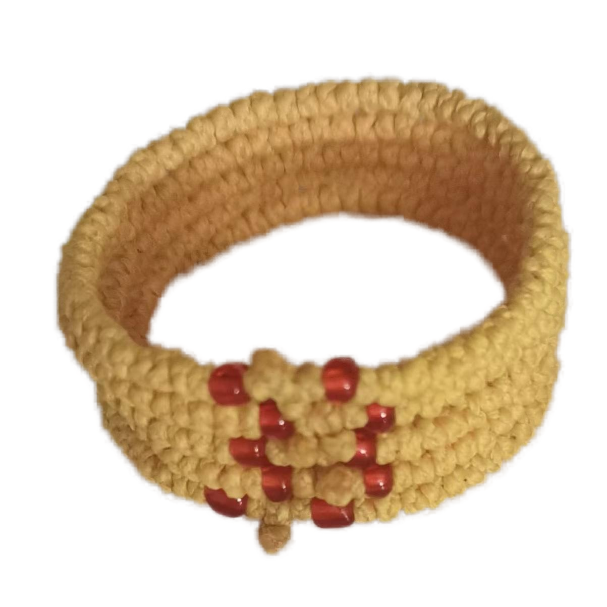 Komboskini bracelet prayer ropes Direct manufacturing from source factory Large stock supply ， Greek Prayer Rope Bracelet, yellow Cross Prayer Rope Komboskini With red Beads