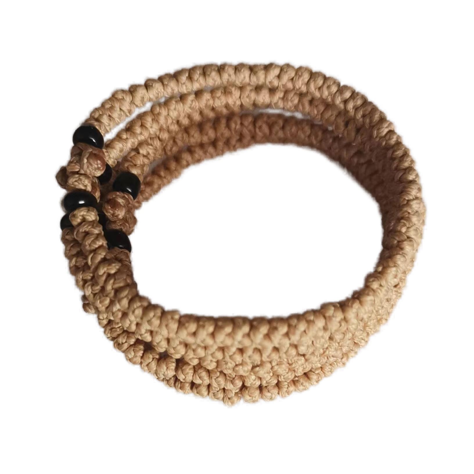 Komboskini bracelet prayer ropes Direct manufacturing from source factory Large stock supply ， Greek Prayer Rope Bracelet, brown Cross Prayer Rope Komboskini With black Beads