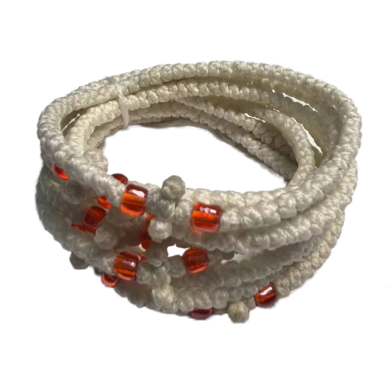 Komboskini bracelet prayer ropes Direct manufacturing from source factory Large stock supply ， Greek Prayer Rope Bracelet, gray Cross Prayer Rope Komboskini With red Beads