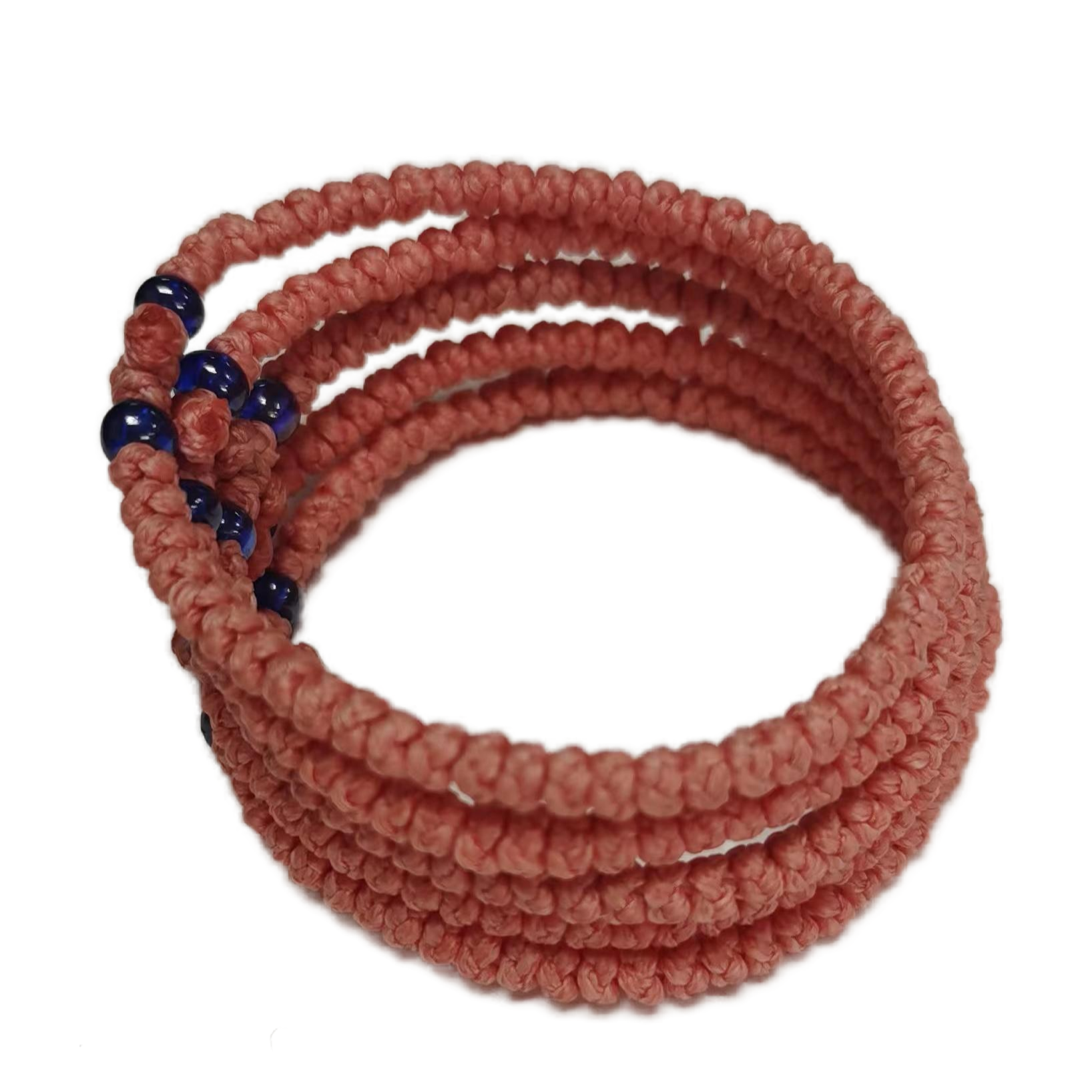 Komboskini bracelet prayer ropes Direct manufacturing from source factory Large stock supply ， Greek Prayer Rope Bracelet, bronzing Cross Prayer Rope Komboskini With violet Beads