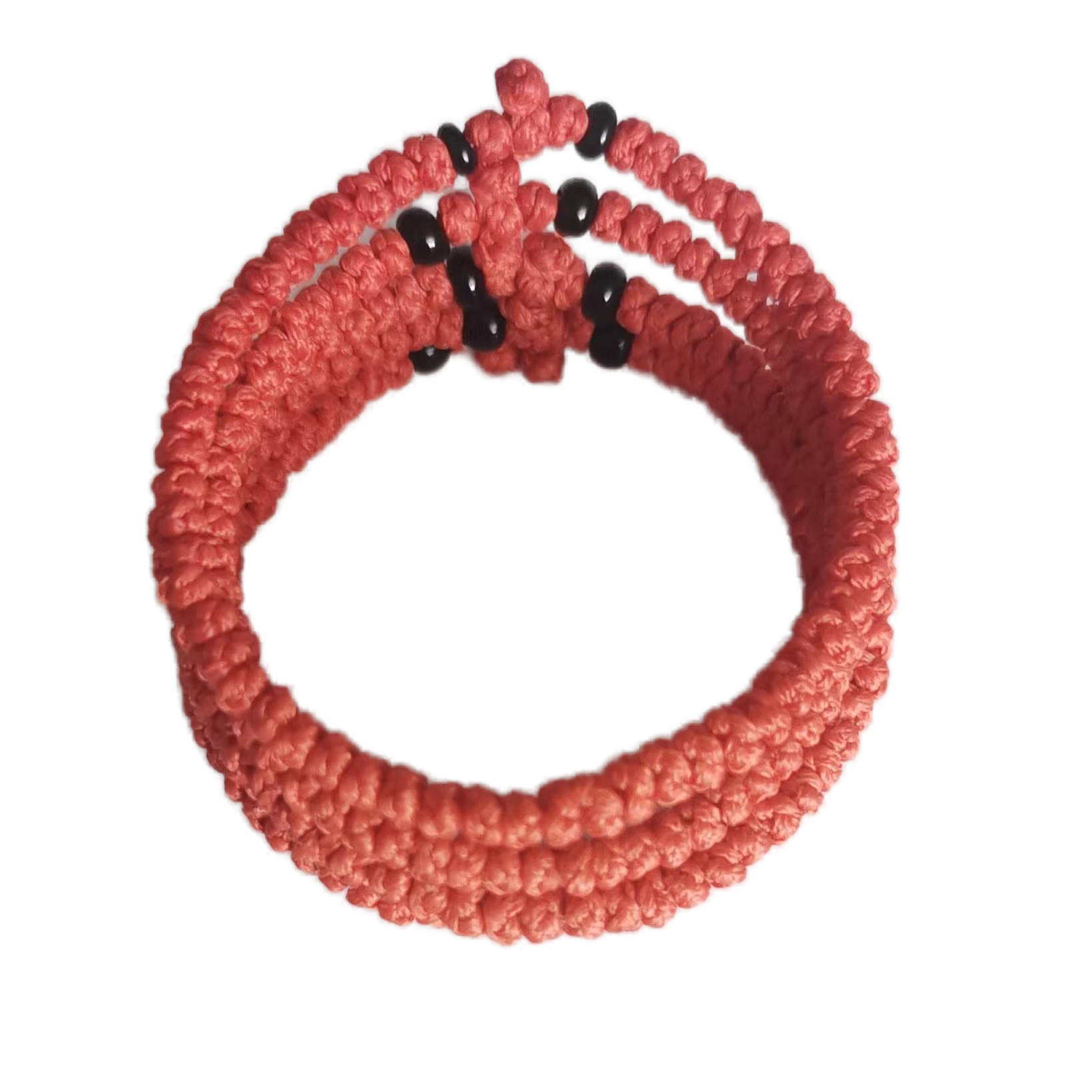 Komboskini bracelet prayer ropes Direct manufacturing from source factory Large stock supply ， Greek Prayer Rope Bracelet, red Cross Prayer Rope Komboskini With black Beads