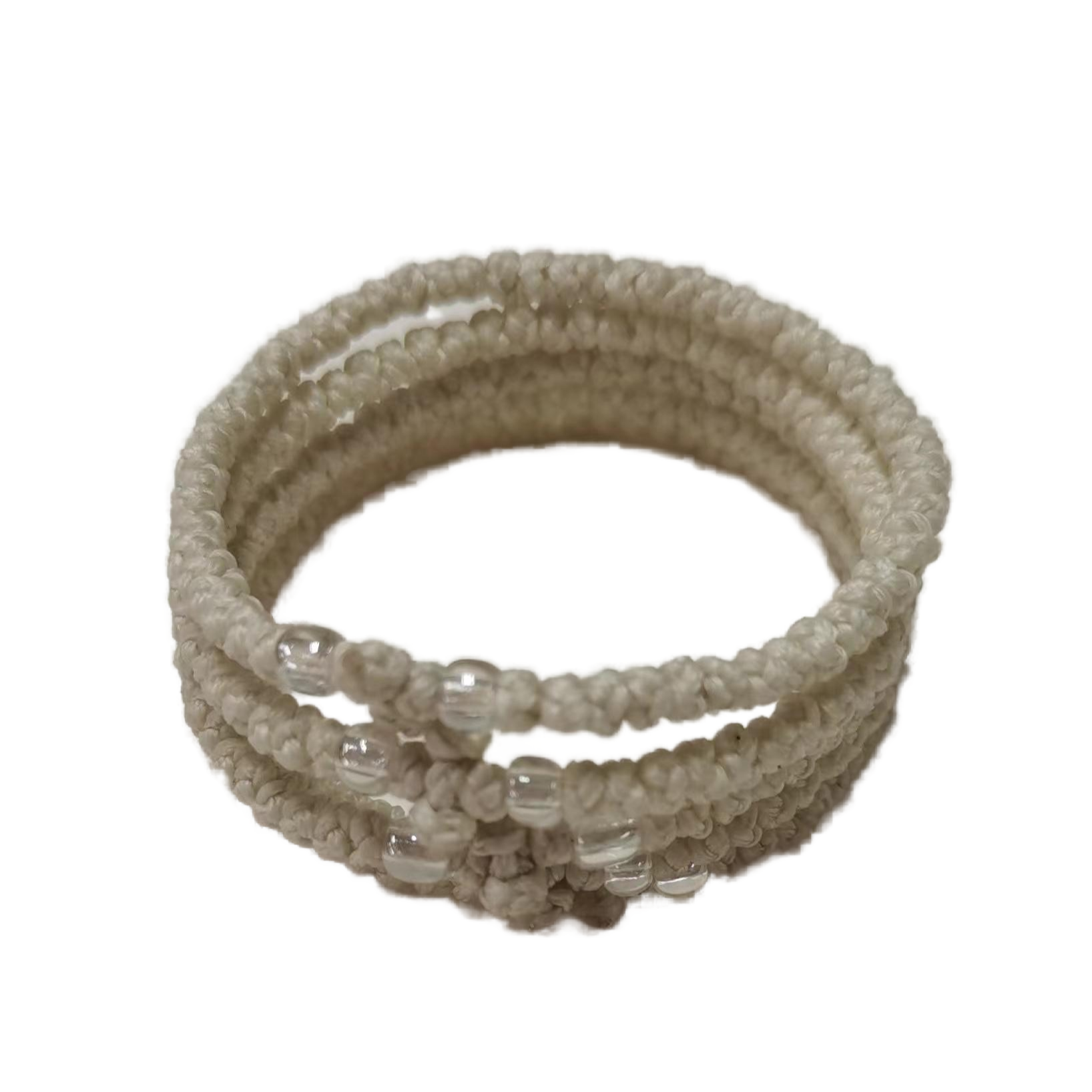 Komboskini bracelet prayer ropes Direct manufacturing from source factory Large stock supply ， Greek Prayer Rope Bracelet, gray Cross Prayer Rope Komboskini With transparent Beads
