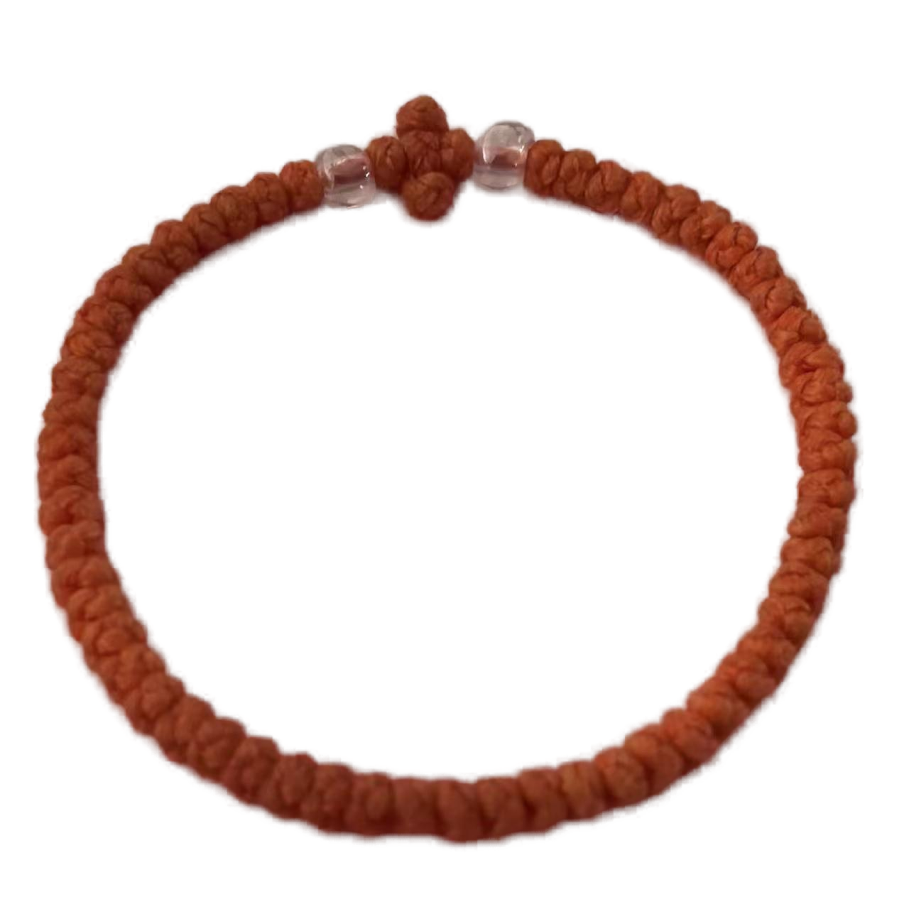 Komboskini bracelet prayer ropes Direct manufacturing from source factory Large stock supply ， Greek Prayer Rope Bracelet, bronzing Cross Prayer Rope Komboskini With transparent Beads