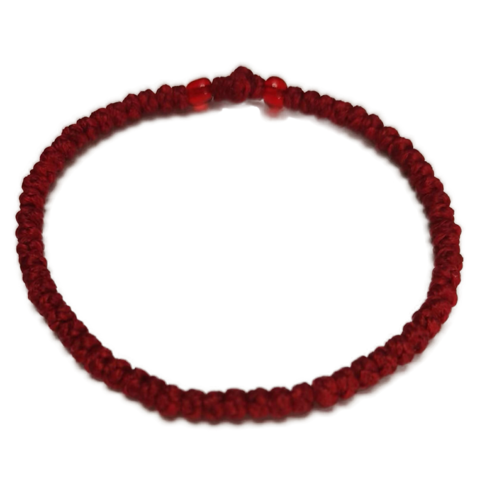 Komboskini bracelet prayer ropes Direct manufacturing from source factory Large stock supply ， Greek Prayer Rope Bracelet, red Cross Prayer Rope Komboskini With red Beads
