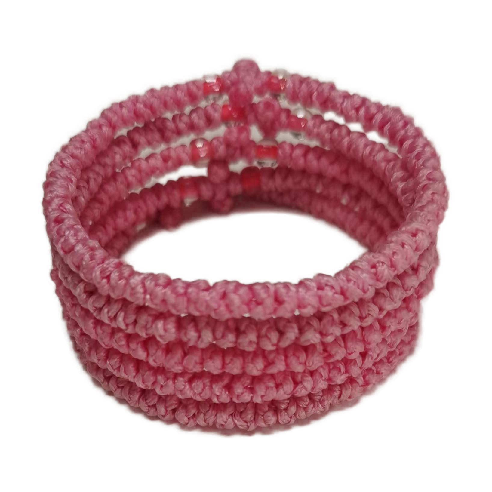 Komboskini bracelet prayer ropes Direct manufacturing from source factory Large stock supply ， Greek Prayer Rope Bracelet, red Cross Prayer Rope Komboskini With transparent Beads