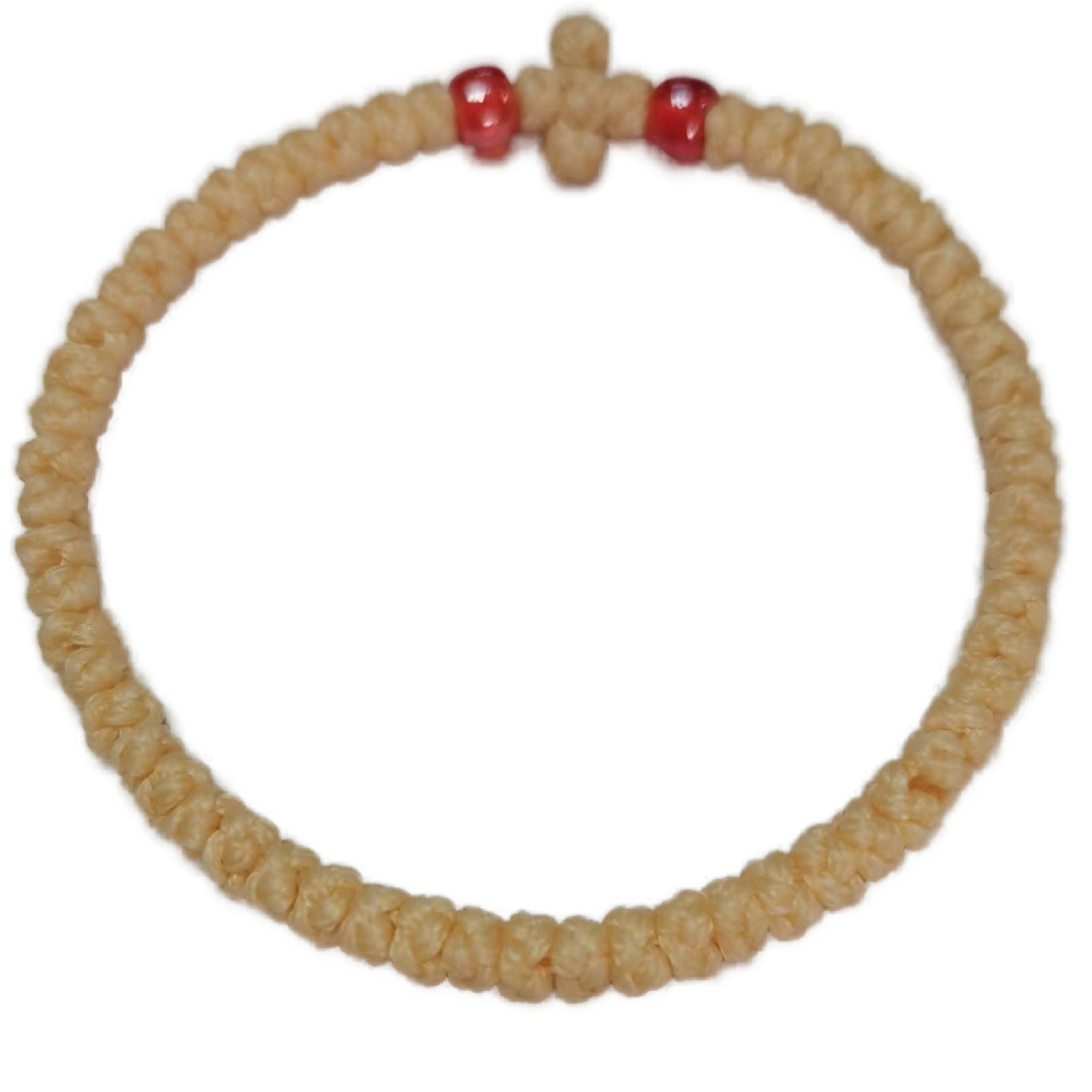 Komboskini bracelet prayer ropes Direct manufacturing from source factory Large stock supply ， Greek Prayer Rope Bracelet, brown Cross Prayer Rope Komboskini With red Beads