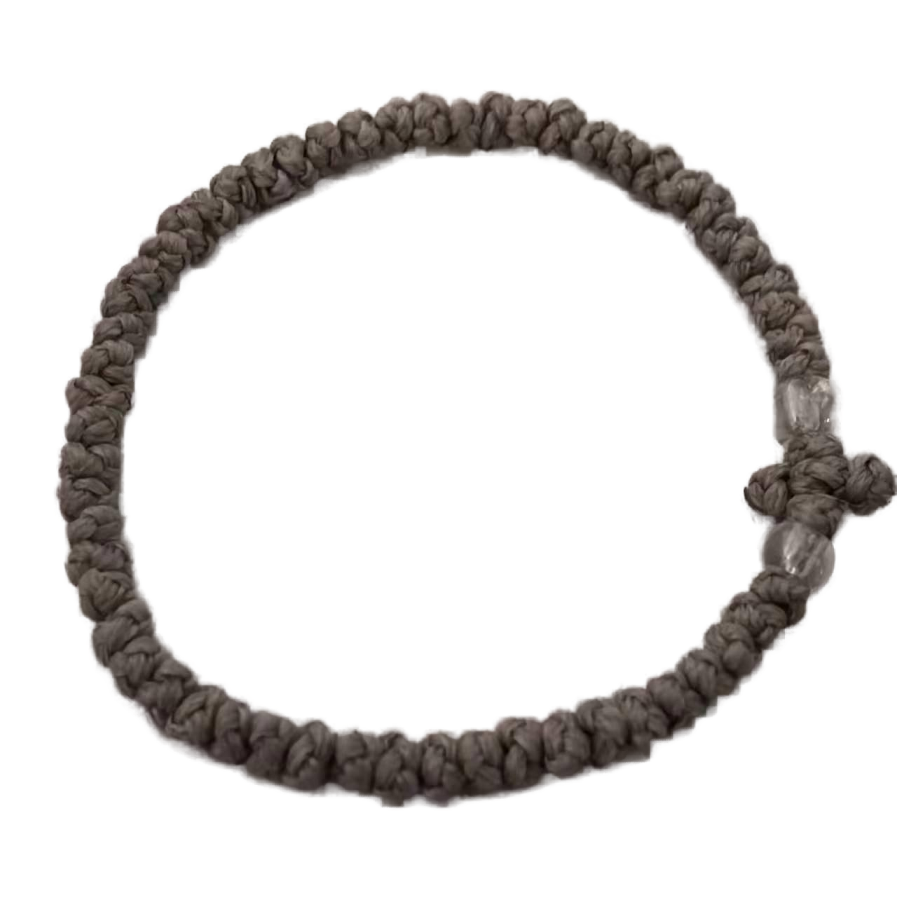 Komboskini bracelet prayer ropes Direct manufacturing from source factory Large stock supply ， Greek Prayer Rope Bracelet, brown Cross Prayer Rope Komboskini With transparent Beads