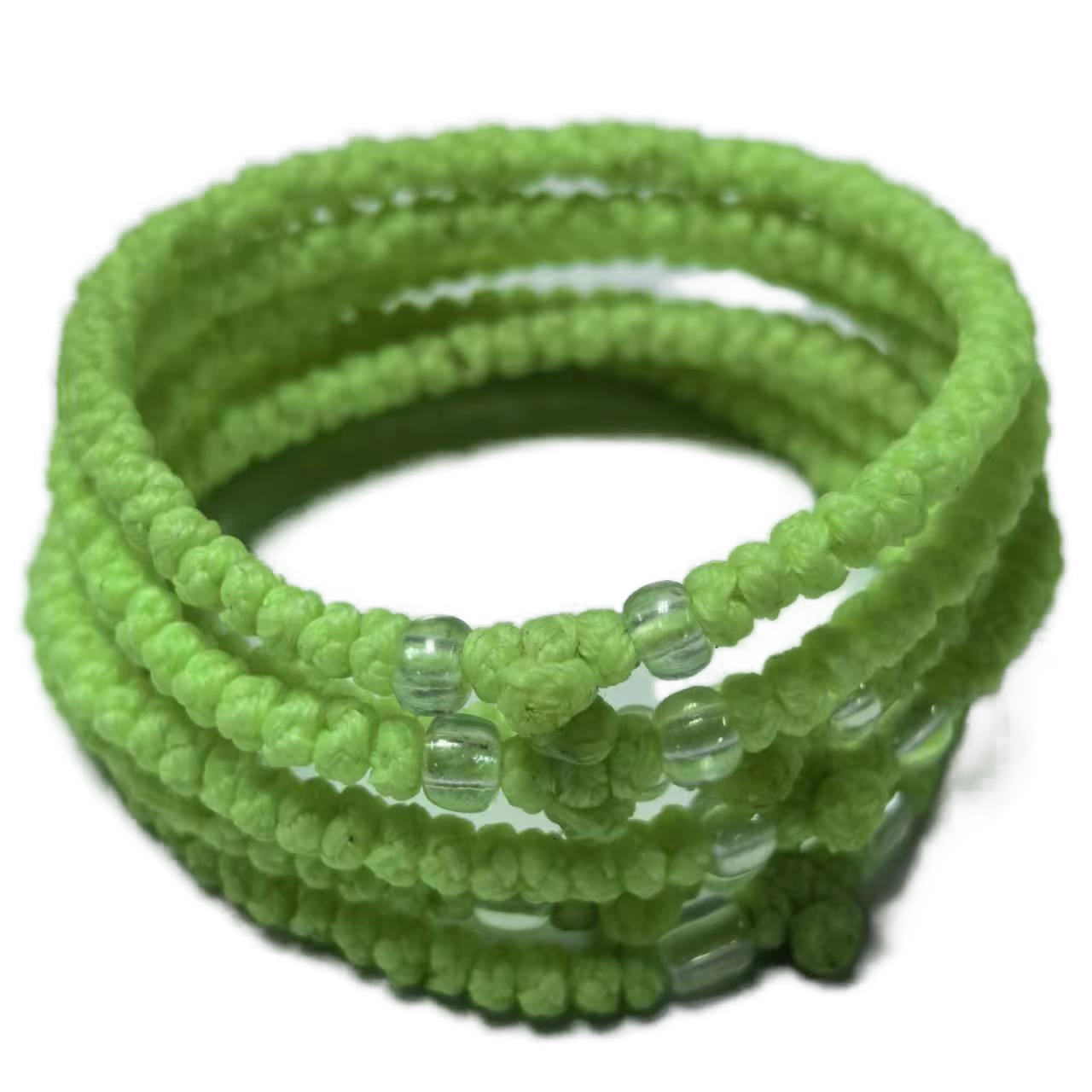 Komboskini bracelet prayer ropes Direct manufacturing from source factory Large stock supply ， Greek Prayer Rope Bracelet, green Cross Prayer Rope Komboskini With transparent  Beads