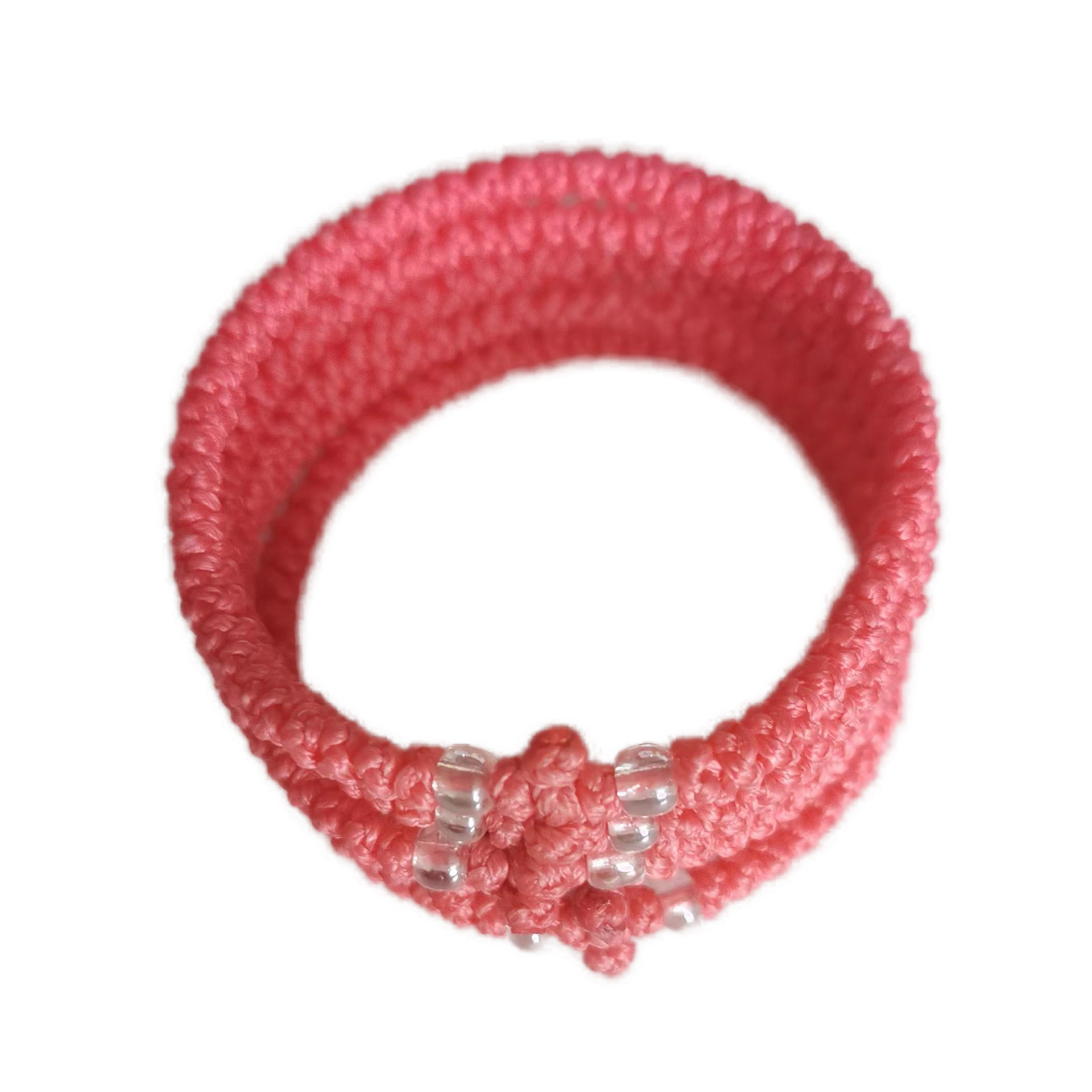 Komboskini bracelet prayer ropes Direct manufacturing from source factory Large stock supply ， Greek Prayer Rope Bracelet, pink Cross Prayer Rope Komboskini With transparent Beads