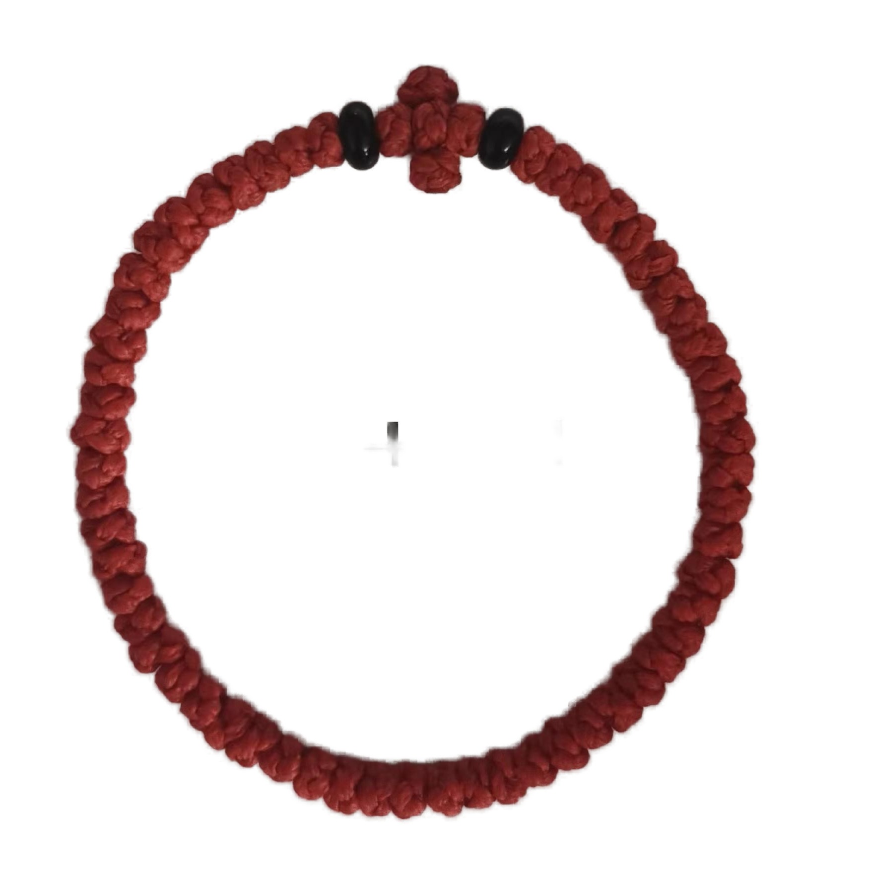 Komboskini bracelet prayer ropes Direct manufacturing from source factory Large stock supply ， Greek Prayer Rope Bracelet, red Cross Prayer Rope Komboskini With Black Beads