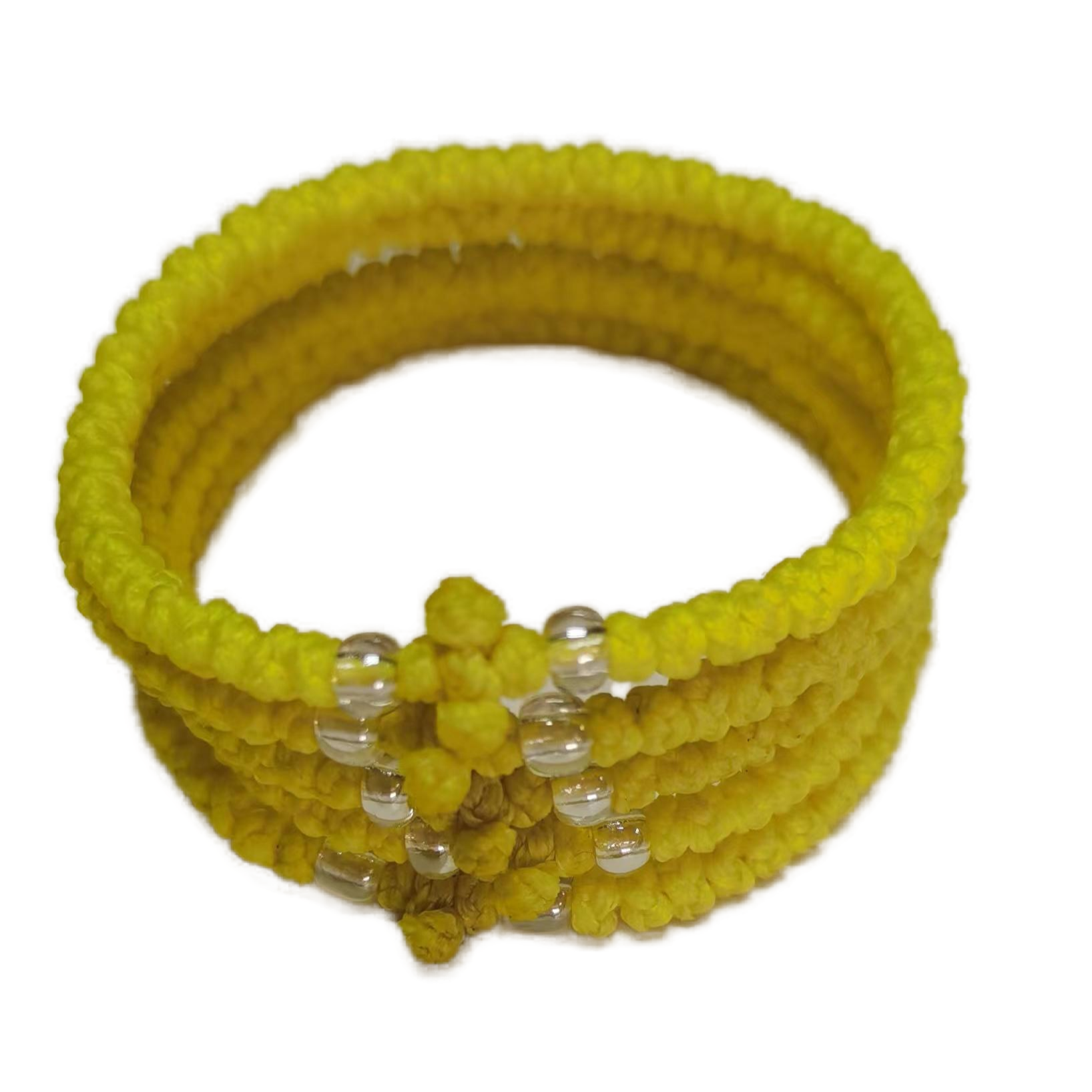 Komboskini bracelet prayer ropes Direct manufacturing from source factory Large stock supply ， Greek Prayer Rope Bracelet, yellow Cross Prayer Rope Komboskini With transparent Beads