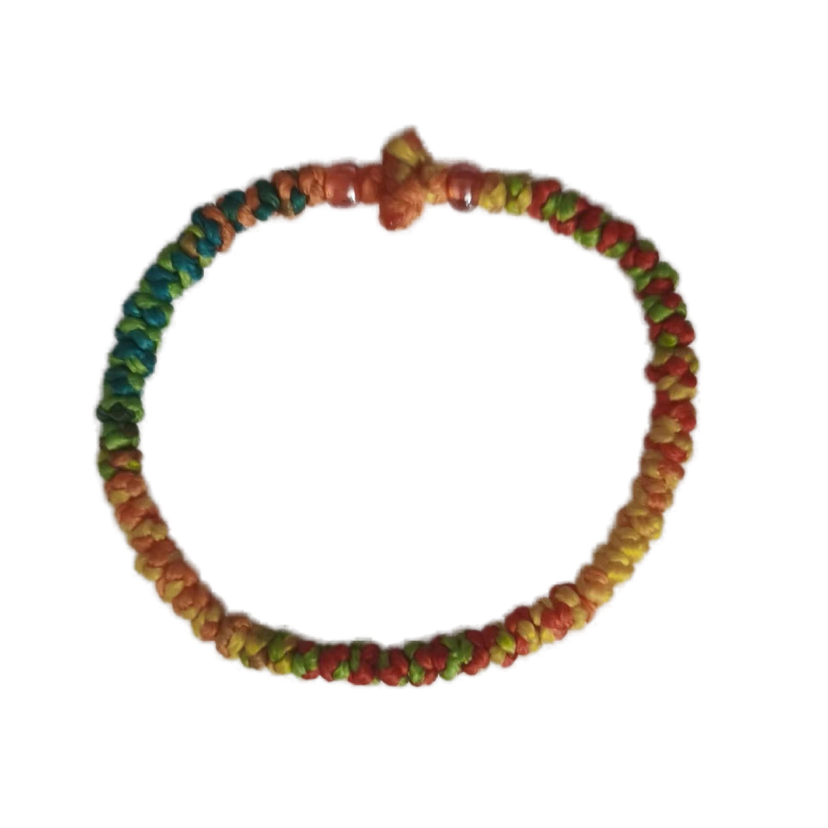Komboskini bracelet prayer ropes Direct manufacturing from source factory Large stock supply ， Greek Prayer Rope Bracelet, colorful Cross Prayer Rope Komboskini With orange Beads