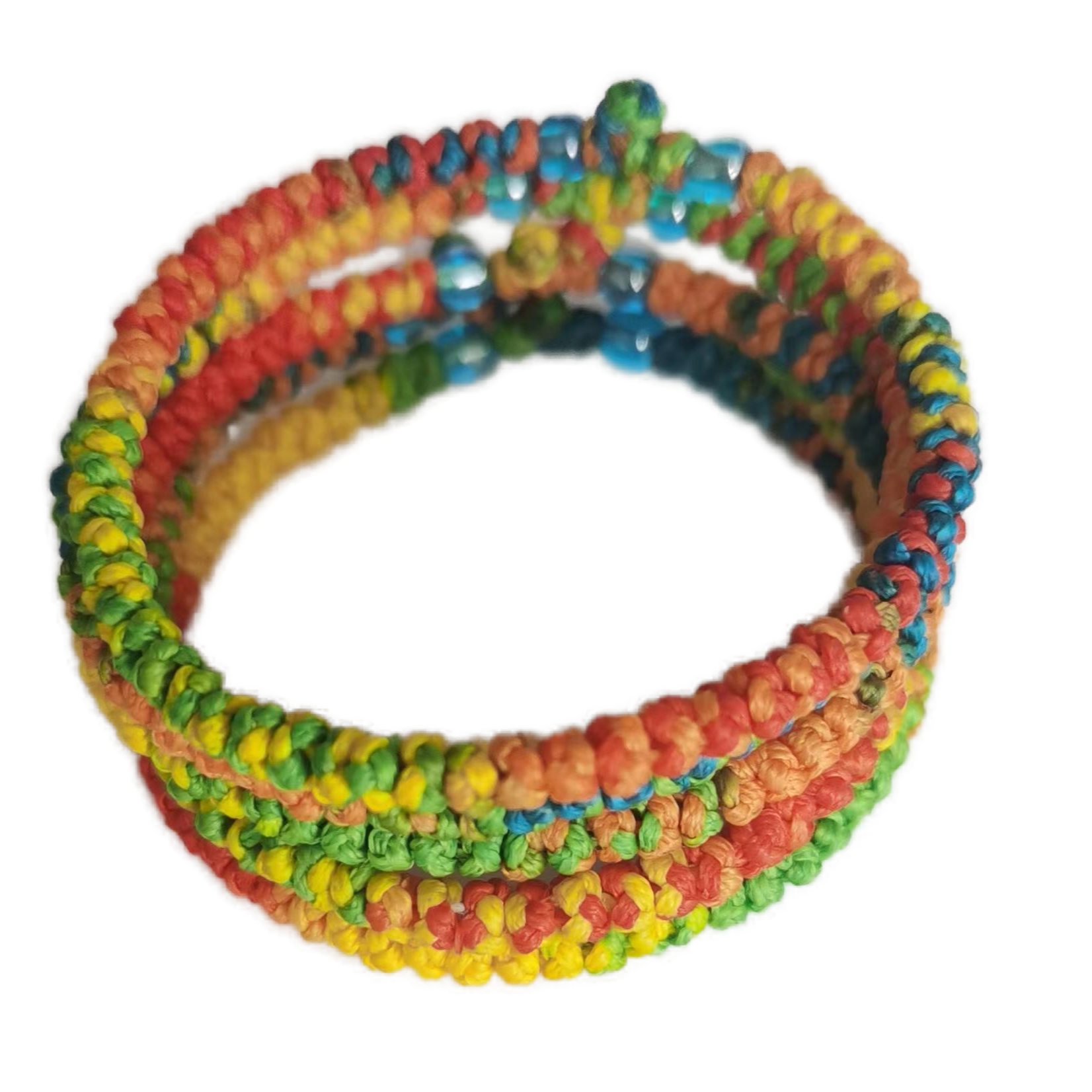 Komboskini bracelet prayer ropes Direct manufacturing from source factory Large stock supply ， Greek Prayer Rope Bracelet, colourful Cross Prayer Rope Komboskini With Blue Beads