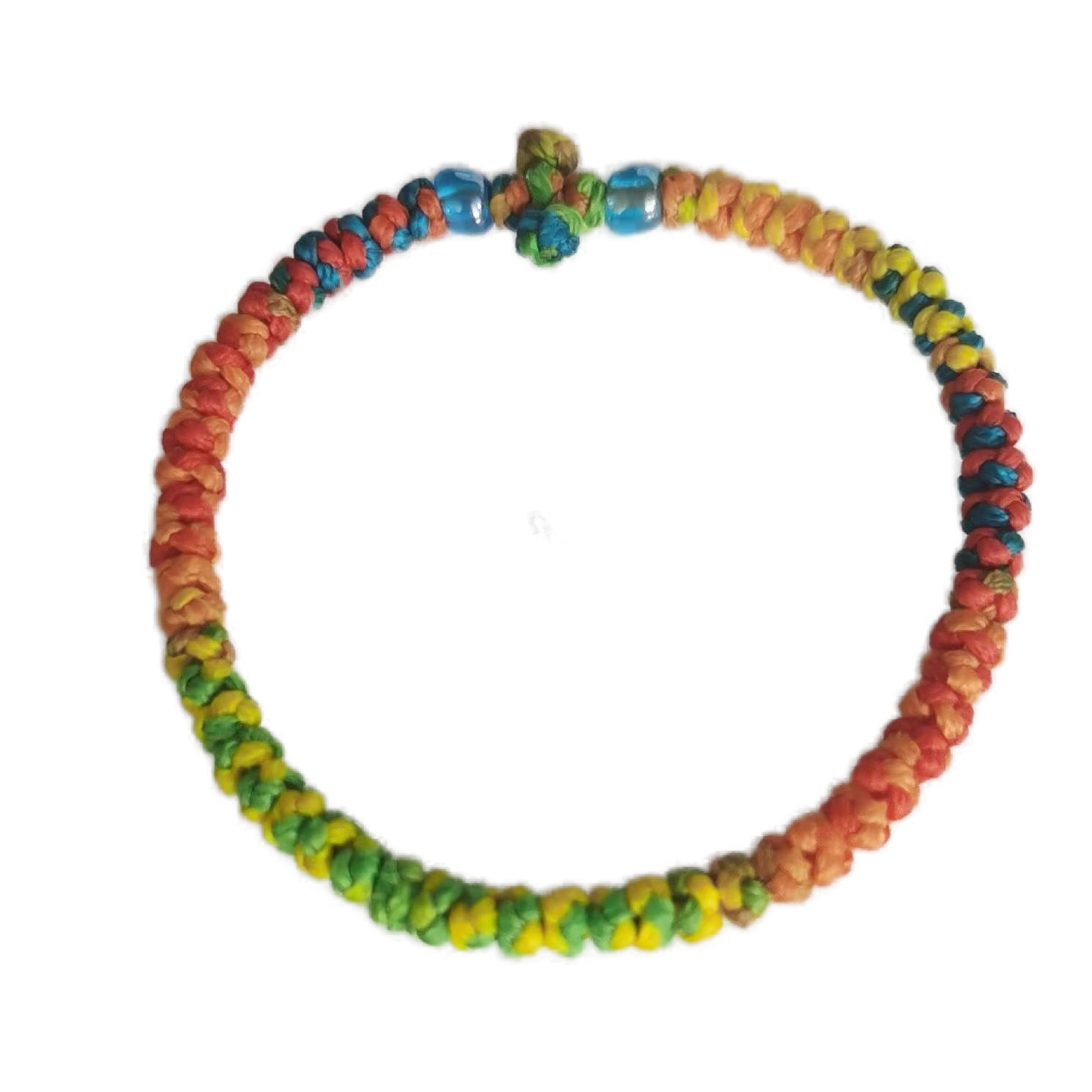 Komboskini bracelet prayer ropes Direct manufacturing from source factory Large stock supply ， Greek Prayer Rope Bracelet, colorful Cross Prayer Rope Komboskini With Blue Beads