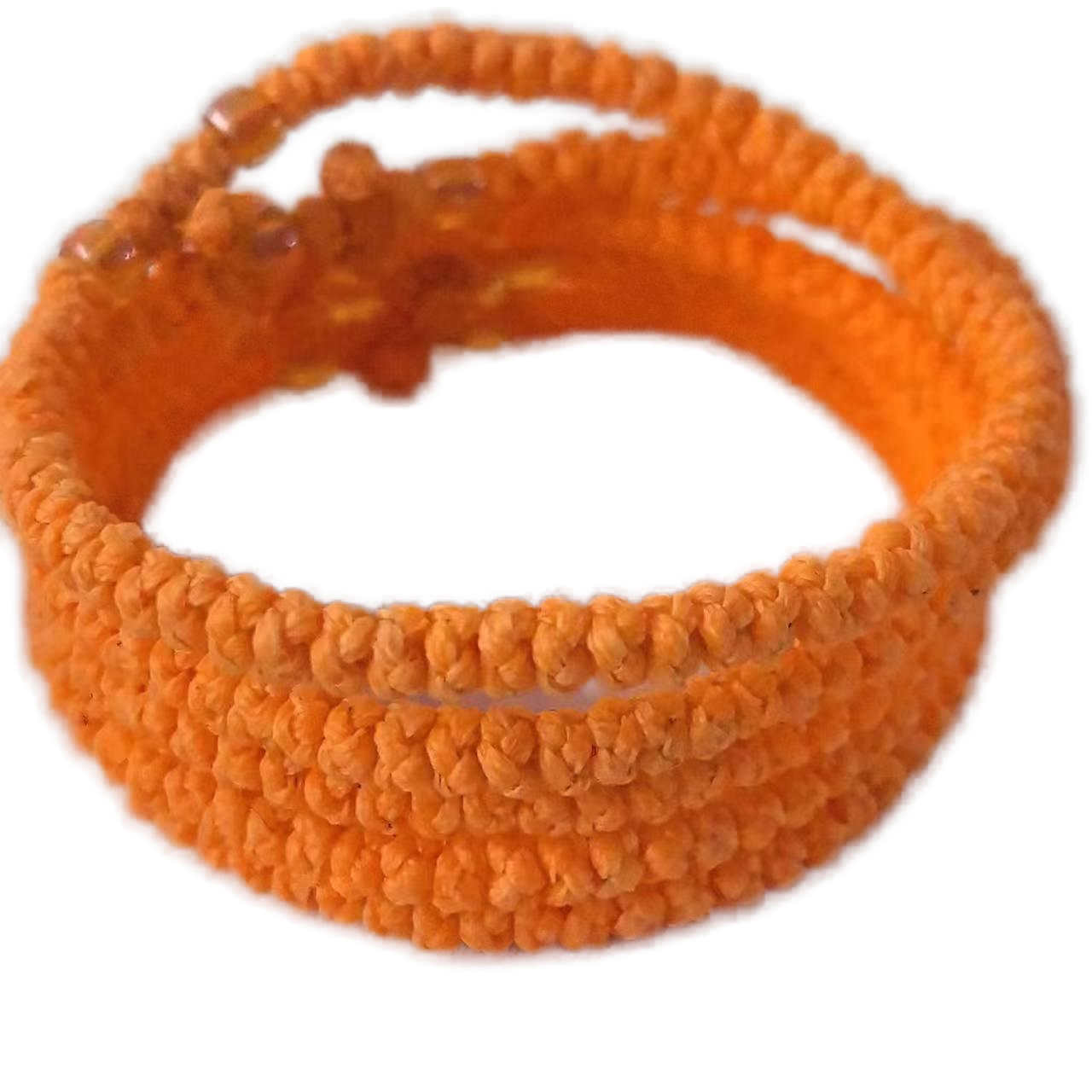 Komboskini bracelet prayer ropes Direct manufacturing from source factory Large stock supply ， Greek Prayer Rope Bracelet, orange Cross Prayer Rope Komboskini With orange Beads