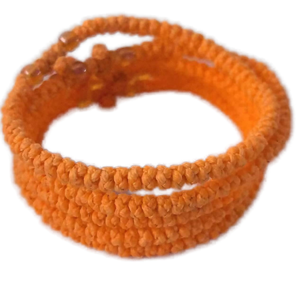 Komboskini bracelet prayer ropes Direct manufacturing from source factory Large stock supply ， Greek Prayer Rope Bracelet, orange Cross Prayer Rope Komboskini With orange Beads