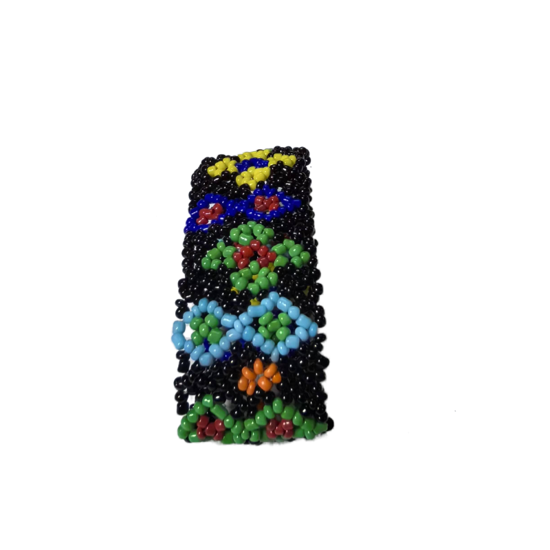 Hand beaded letter strap fashion beaded bag with beaded belt factory to undertake processing customization