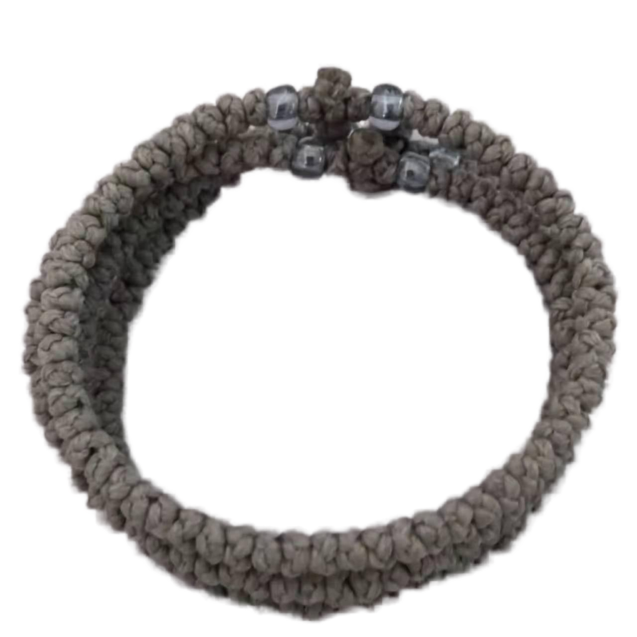 Komboskini bracelet prayer ropes Direct manufacturing from source factory Large stock supply ， Greek Prayer Rope Bracelet, gray Cross Prayer Rope Komboskini With transparent  Beads