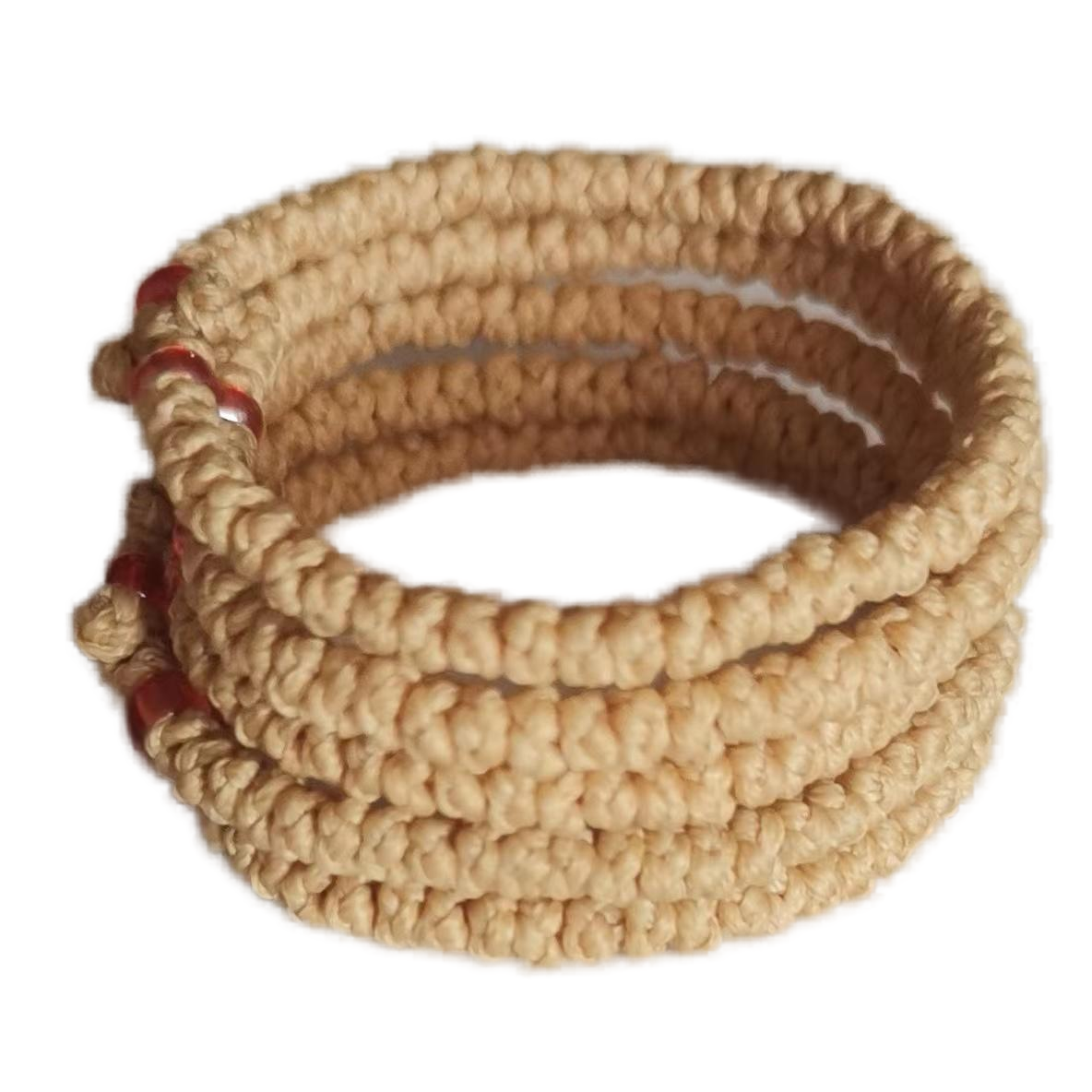 Komboskini bracelet prayer ropes Direct manufacturing from source factory Large stock supply ， Greek Prayer Rope Bracelet, brown Cross Prayer Rope Komboskini With red Beads