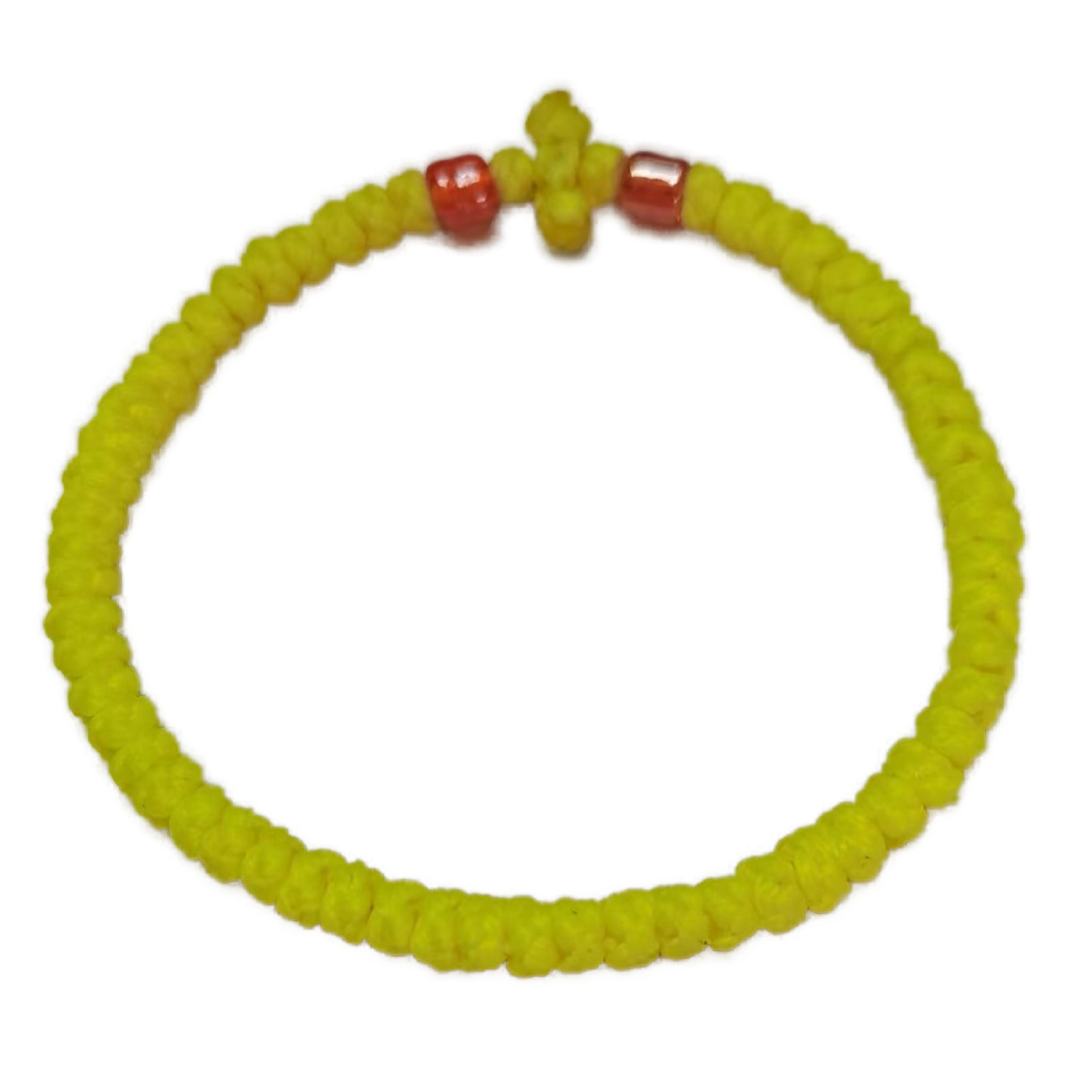 Komboskini bracelet prayer ropes Direct manufacturing from source factory Large stock supply ， Greek Prayer Rope Bracelet, green Cross Prayer Rope Komboskini With red Beads