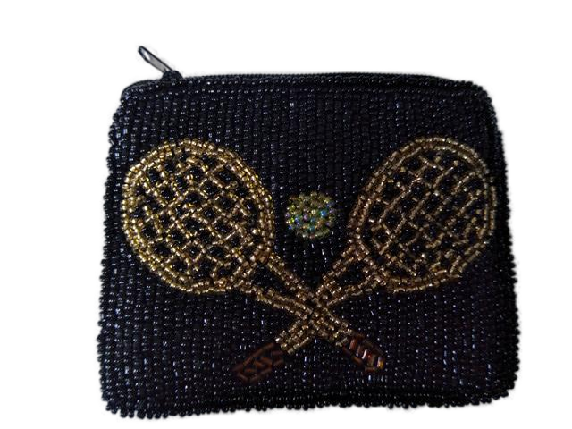 Factory direct sales of new fashion bead embroidered wallet card bag passport cover beaded purse   handbag  card bag 91