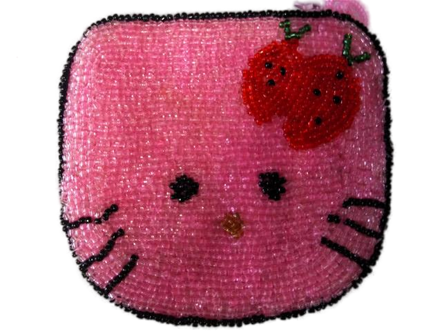 Factory direct sales of new fashion bead embroidered wallet card bag passport cover beaded purse   handbag  card bag 94