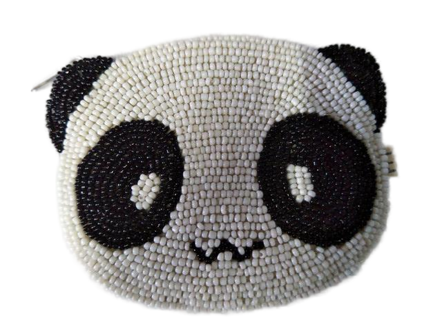 Factory direct sales of new fashion bead embroidered wallet card bag passport cover beaded purse   handbag  card bag 95