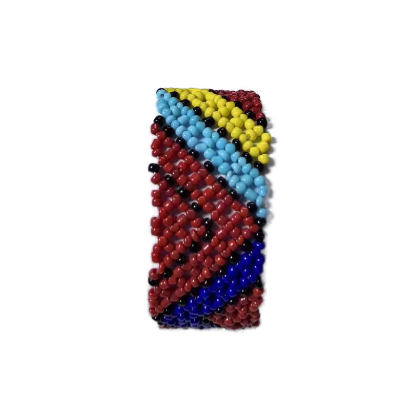 Hand beaded letter strap fashion beaded bag with beaded belt factory to undertake processing customization