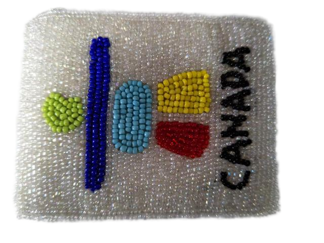 Factory direct sales of new fashion bead embroidered wallet card bag passport cover beaded purse   handbag  card bag 77