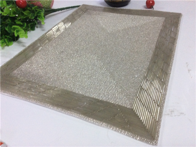 Factory Direct Selling Processing and Custom Beaded placemat Hand-Made Cup Matdishes Disc Pad Dinner Flag Table Mat Tea Table Mat