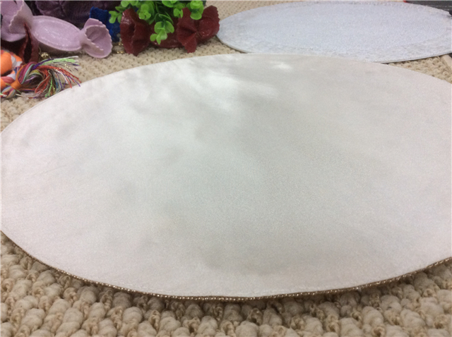 Factory Direct Selling Processing and Custom Beaded placemat Hand-Made Cup Matdishes Disc Pad Dinner Flag Table Mat Tea Table Mat