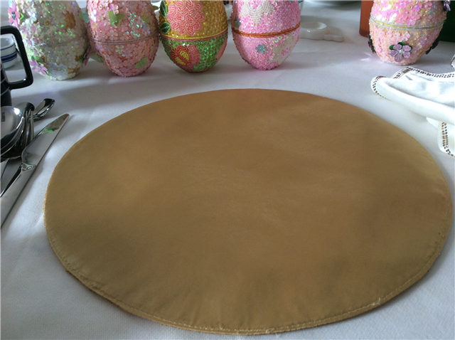 Factory Direct Selling Processing and Custom Beaded placemat Hand-Made Cup Matdishes Disc Pad Dinner Flag Table Mat Tea Table Mat