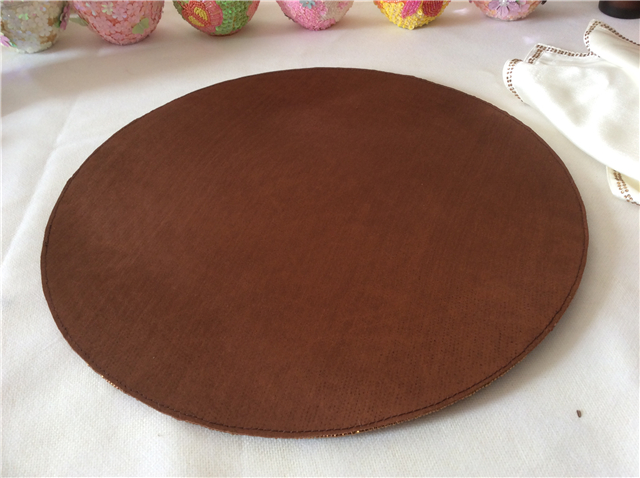 Factory Direct Selling Processing and Custom Beaded placemat Hand-Made Cup Matdishes Disc Pad Dinner Flag Table Mat Tea Table Mat