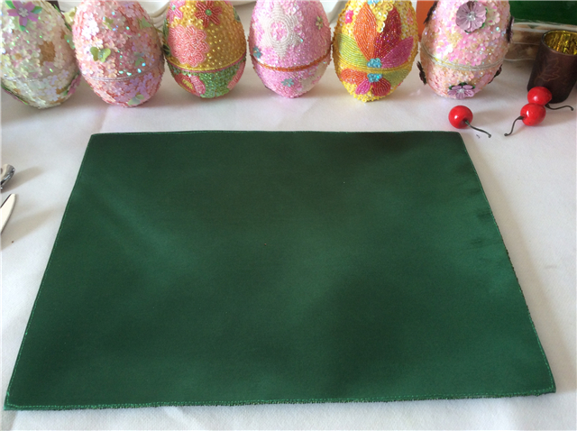 Factory Direct Selling Processing and Custom Beaded placemat Hand-Made Cup Matdishes Disc Pad Dinner Flag Table Mat Tea Table Mat