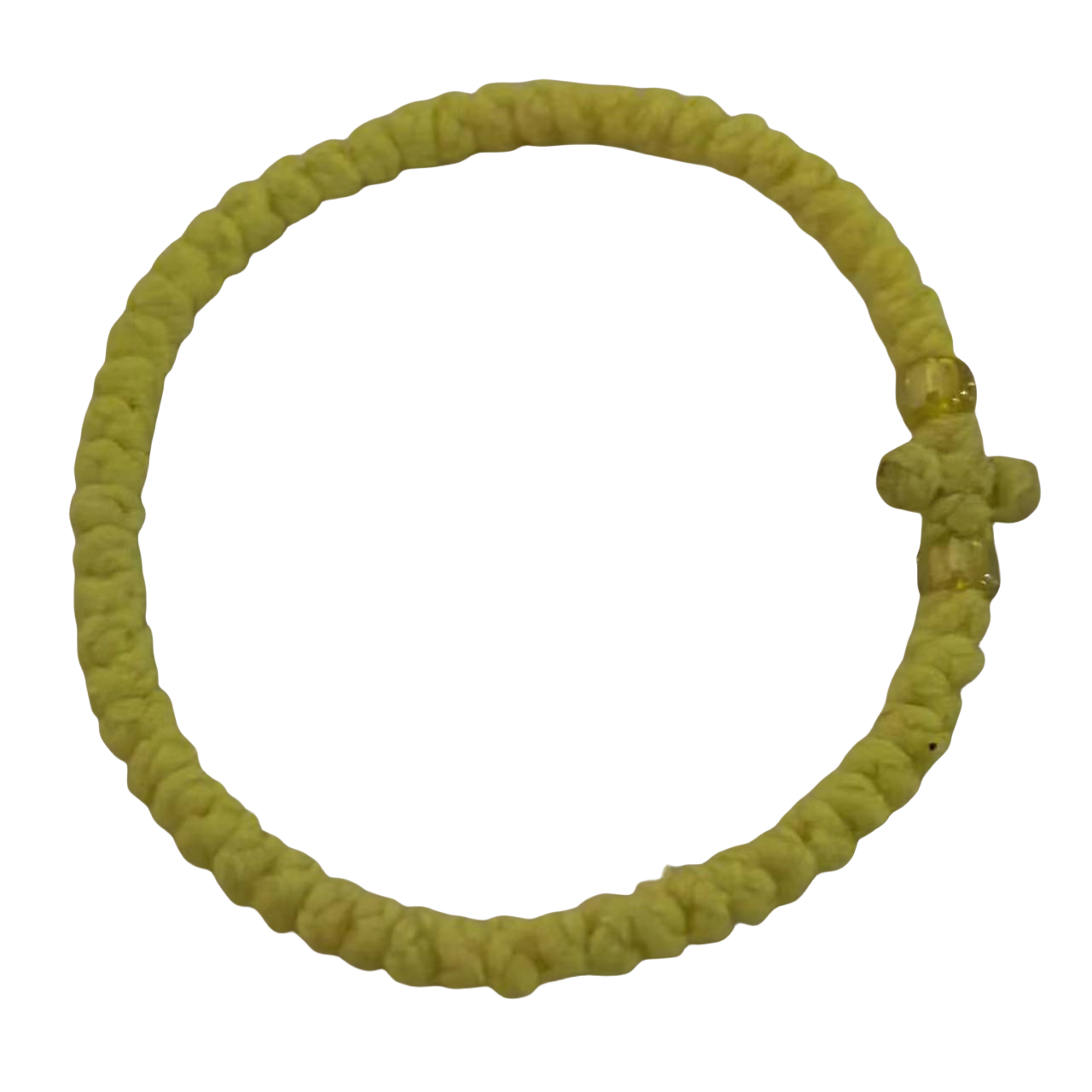 Komboskini bracelet prayer ropes Direct manufacturing from source factory Large stock supply ， Greek Prayer Rope Bracelet, Mustard green Cross Prayer Rope Komboskini With Mustard green Beads