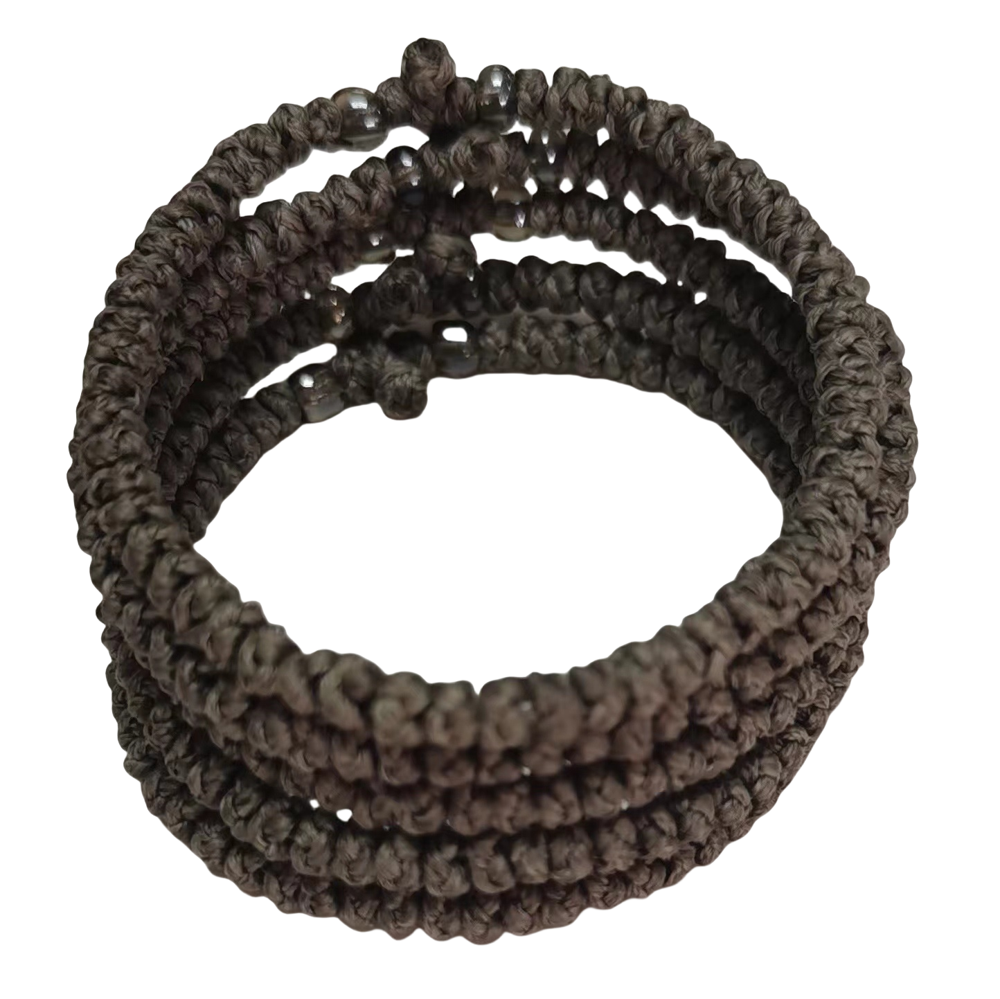 Komboskini bracelet prayer ropes Direct manufacturing from source factory Large stock supply ， Greek Prayer Rope Bracelet, Black Cross Prayer Rope Komboskini With Black Beads