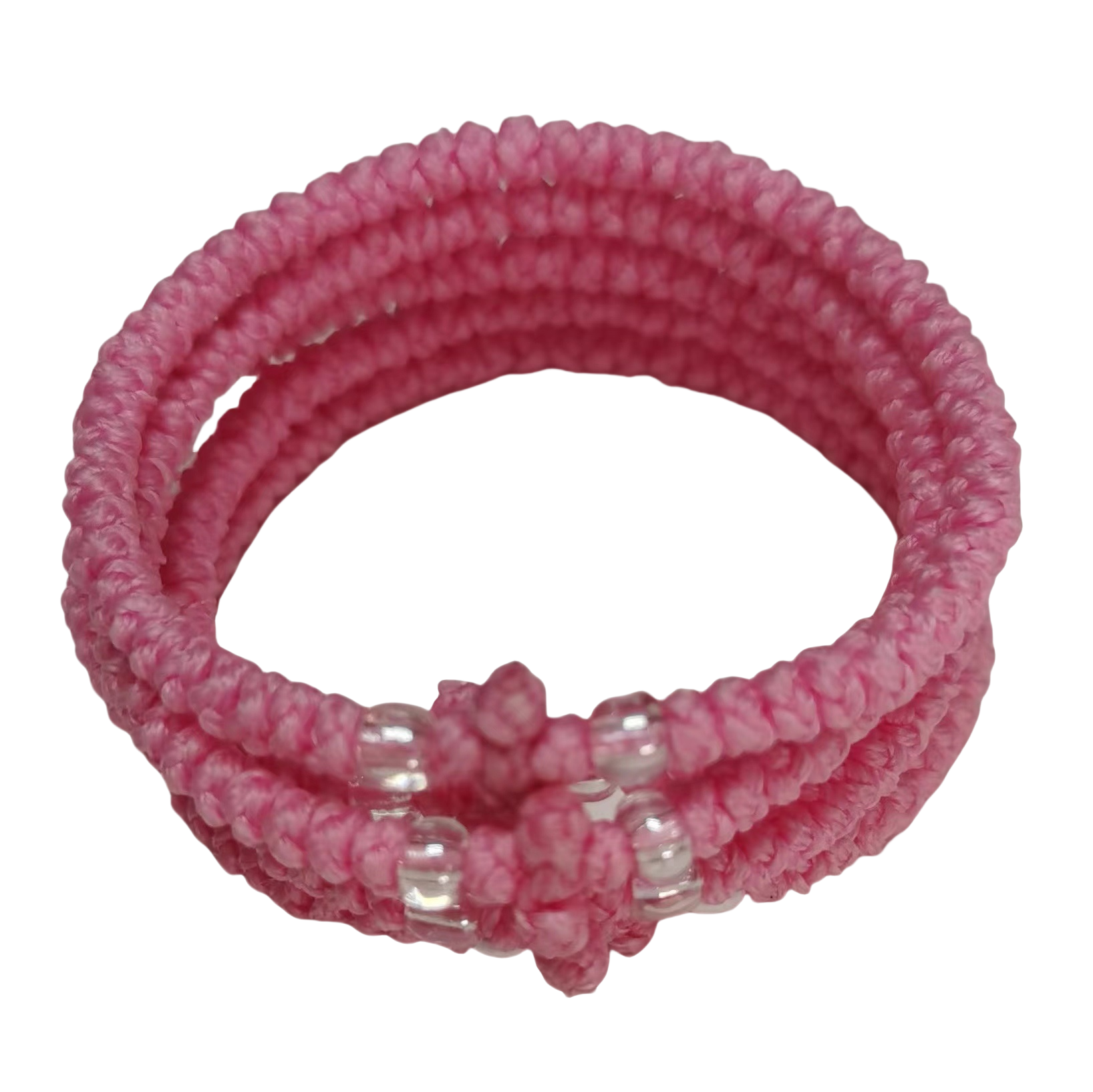 Komboskini bracelet prayer ropes Direct manufacturing from source factory Large stock supply ， Greek Prayer Rope Bracelet, pink Cross Prayer Rope Komboskini With transparent Beads
