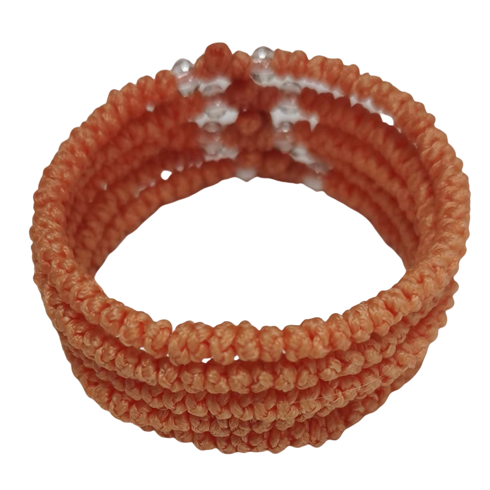 Komboskini bracelet prayer ropes Direct manufacturing from source factory Large stock supply ， Greek Prayer Rope Bracelet, pale red Cross Prayer Rope Komboskini With transparent Beads