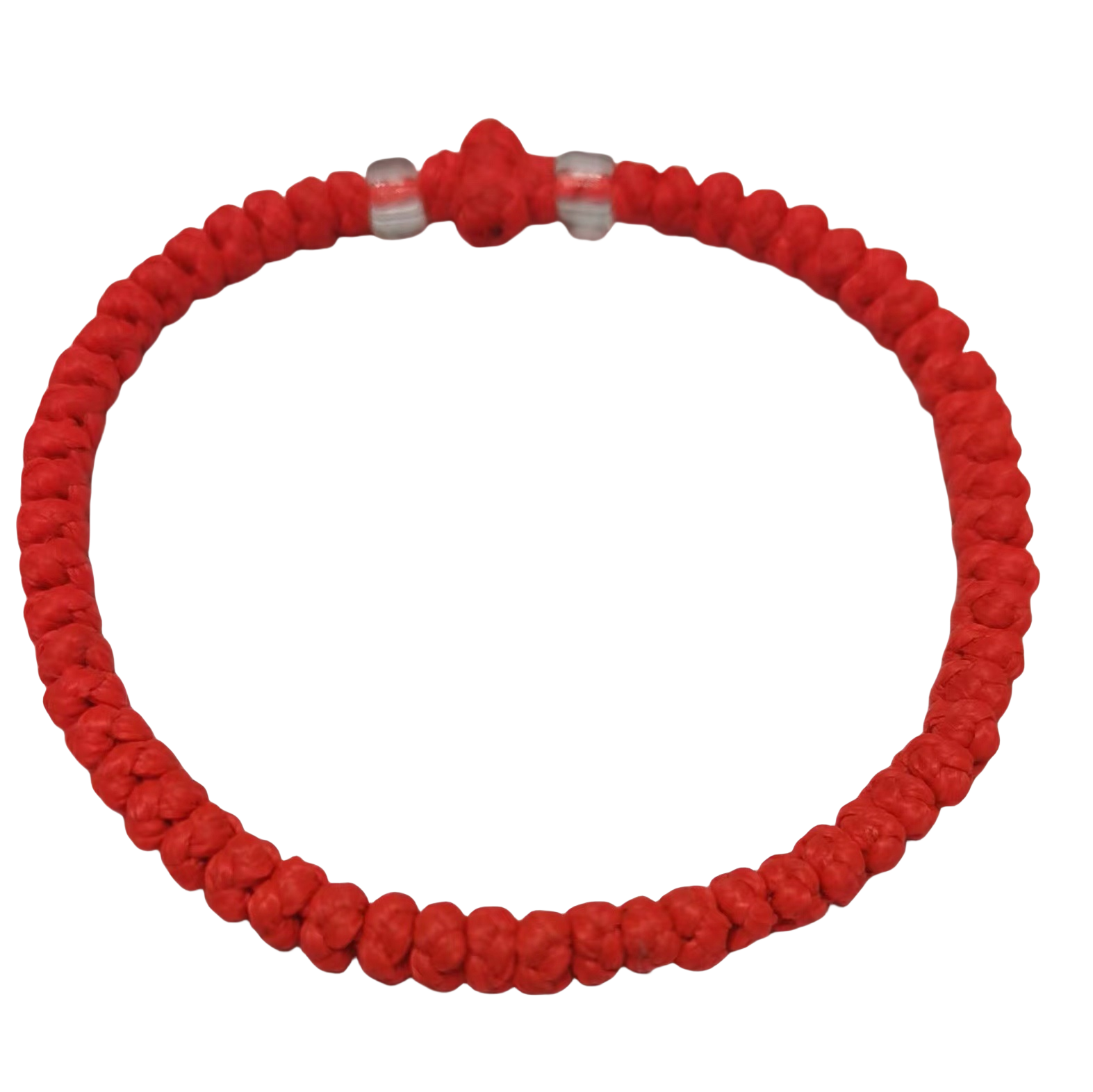 Komboskini bracelet prayer ropes Direct manufacturing from source factory Large stock supply ， Greek Prayer Rope Bracelet, red Cross Prayer Rope Komboskini With transparent Beads