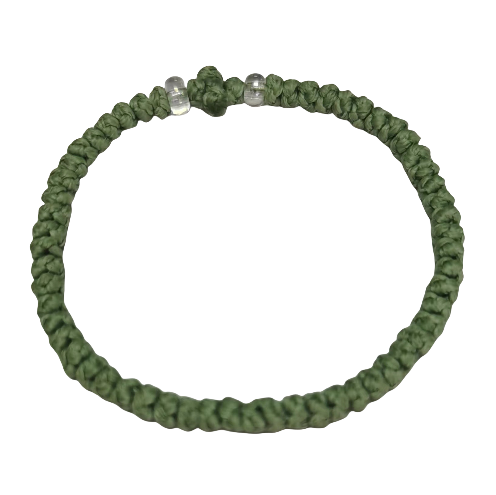 Komboskini bracelet prayer ropes Direct manufacturing from source factory Large stock supply ， Greek Prayer Rope Bracelet, green Cross Prayer Rope Komboskini With transparent Beads