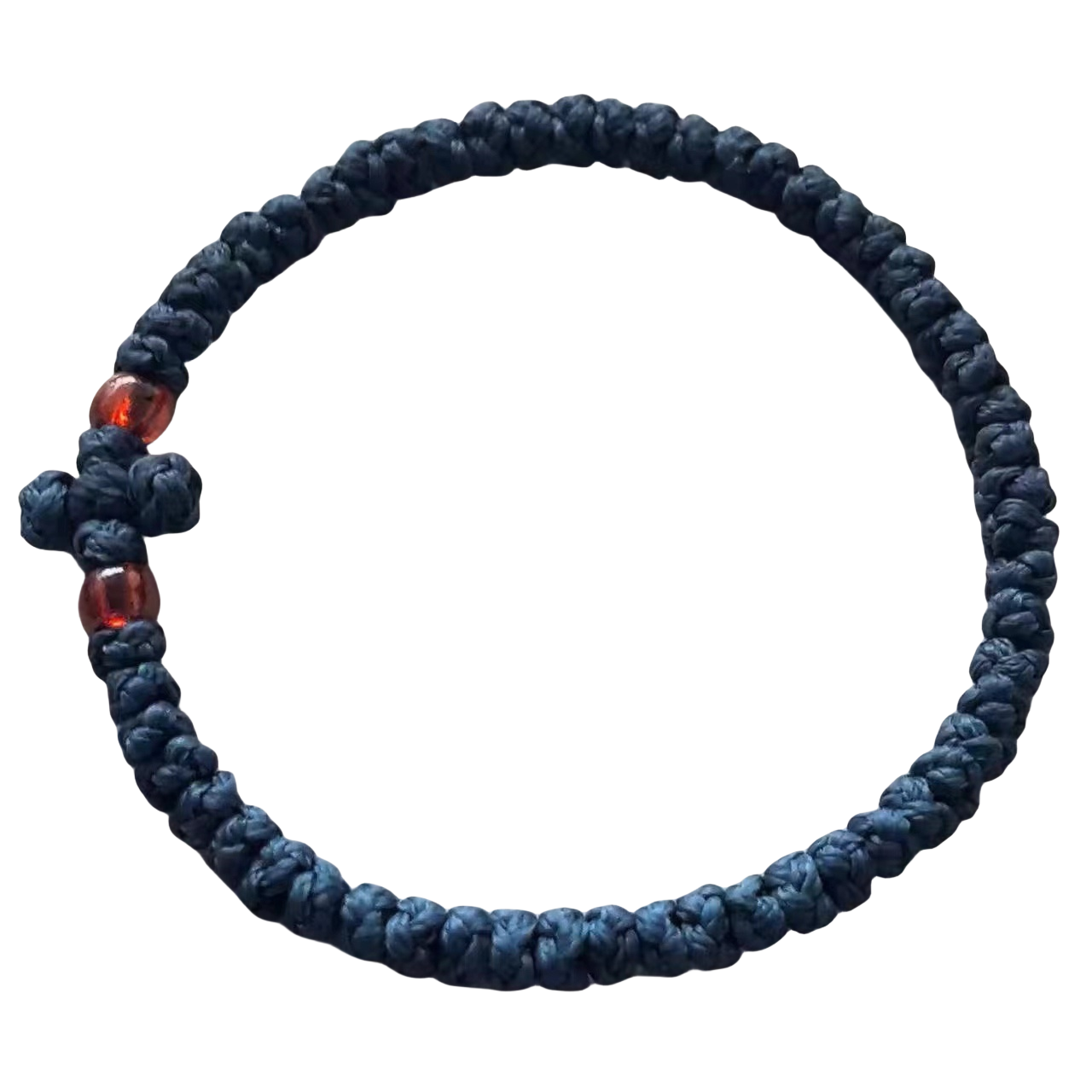 Komboskini bracelet prayer ropes Direct manufacturing from source factory Large stock supply ， Greek Prayer Rope Bracelet, blue Cross Prayer Rope Komboskini With red Beads