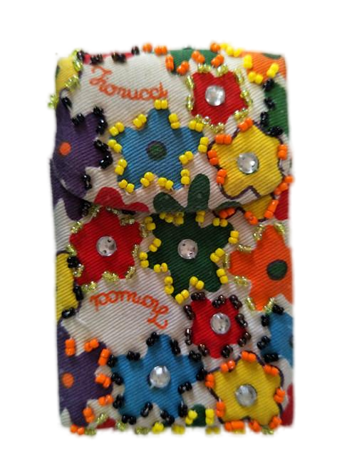 Factory direct sales of new fashion bead embroidered wallet card bag passport cover beaded purse   handbag  card bag 65