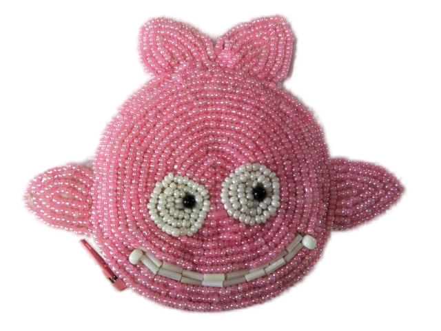 Factory direct sales of new fashion bead embroidered wallet card bag passport cover beaded purse   handbag  card bag 83