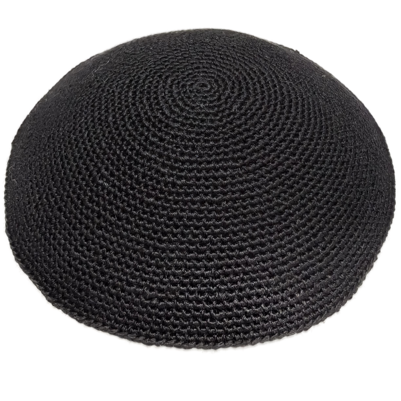 Factory custom fine knit Kippah, 100% cotton DMC hand-woven Kippah hat, DMC Kippah Yamaka Kippa Yarmulke skull hat