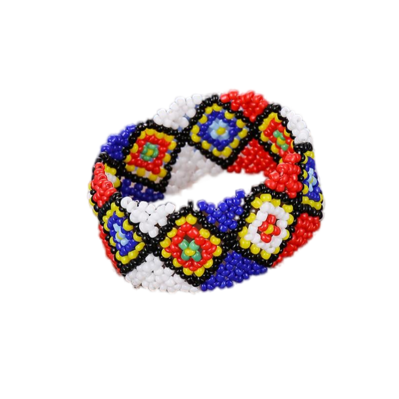 Hand beaded letter strap fashion beaded bag with beaded belt factory to undertake processing customization