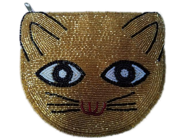 Factory direct sales of new fashion bead embroidered wallet card bag passport cover beaded purse   handbag  card bag 89
