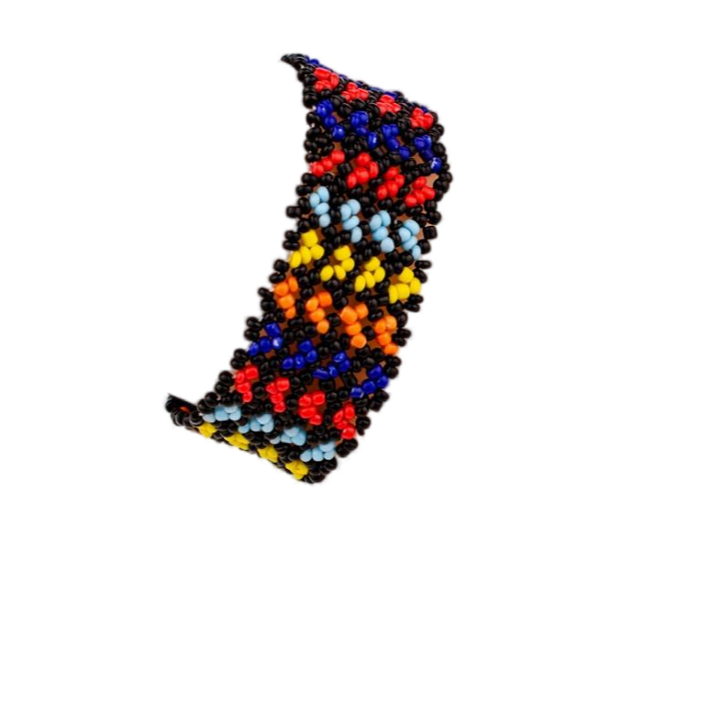 Hand beaded letter strap fashion beaded bag with beaded belt factory to undertake processing customization